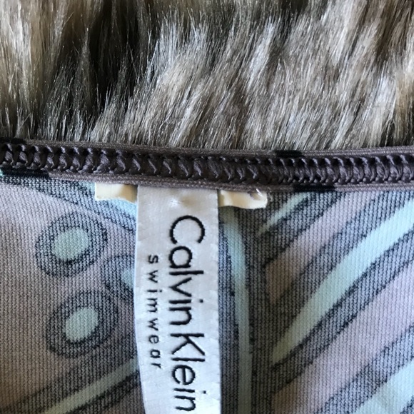 Calvin Klein Tropical print bikini XS - Picture 3 of 5